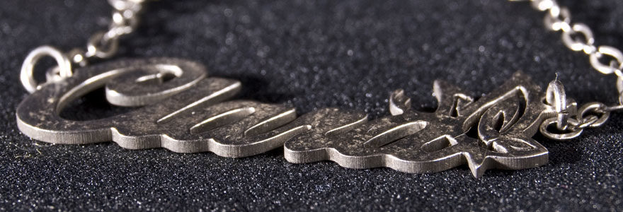 collier prenom